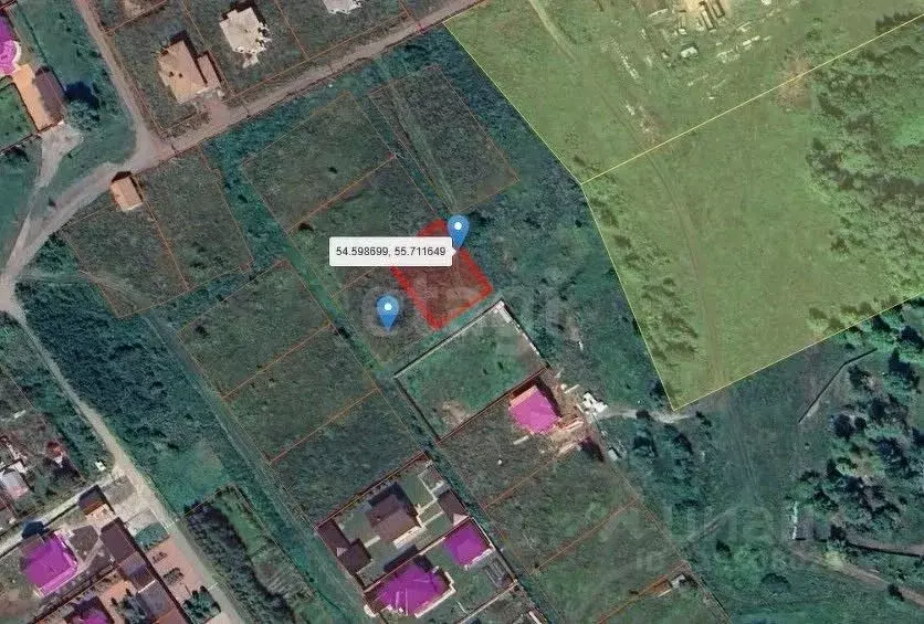 Участок в Башкортостан, Уфимский район, Таптыковский сельсовет, д. ... - Фото 2