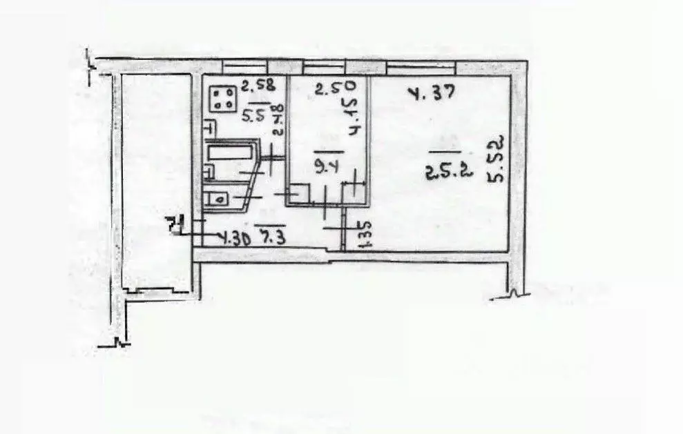 2-к кв. Орловская область, Орел Комсомольская ул., 191 (51.0 м) - Фото 1