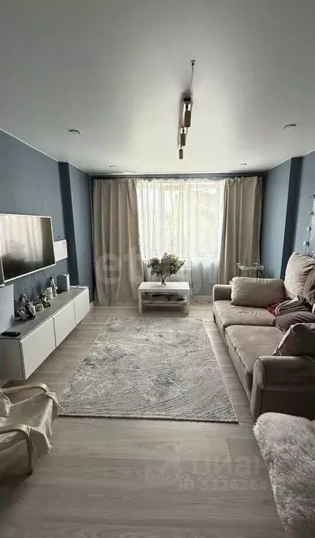 3-к кв. Татарстан, Казань ул. Тансык, 7 (82.1 м) - Фото 1