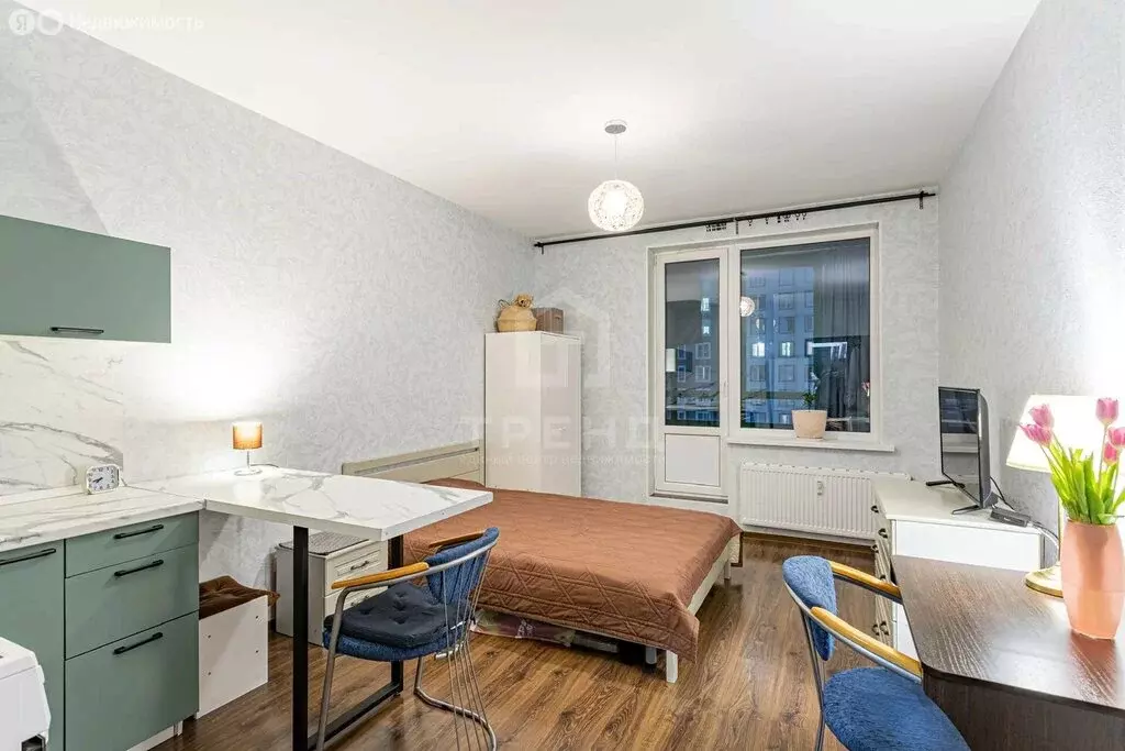 Квартира-студия: Мурино, Воронцовский бульвар, 22 (24.6 м) - Фото 2