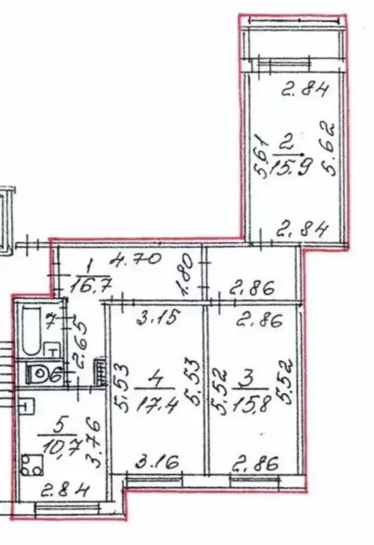3-к кв. Ленинградская область, Сертолово Всеволожский район, ... - Фото 1