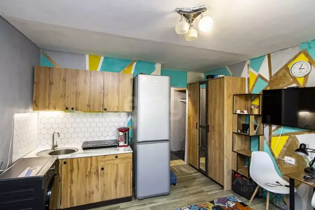 Студия Тюменская область, Тюмень Харьковская ул., 69а (21.0 м) - Фото 1