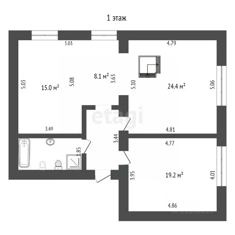 5-к кв. Москва Студенческая ул., 32 (155.0 м) - Фото 1