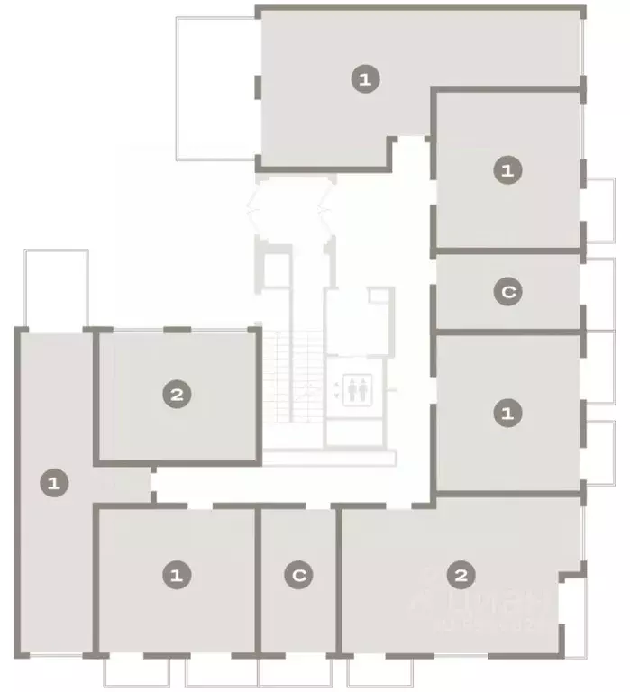 1-к кв. Свердловская область, Екатеринбург Сортировочный жилрайон, ... - Фото 2