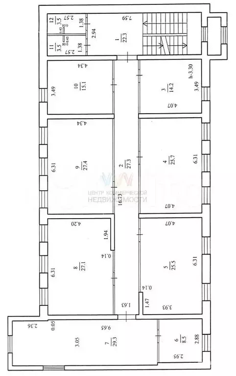 Здание 695 кв.м. в историческом центре - Фото 1