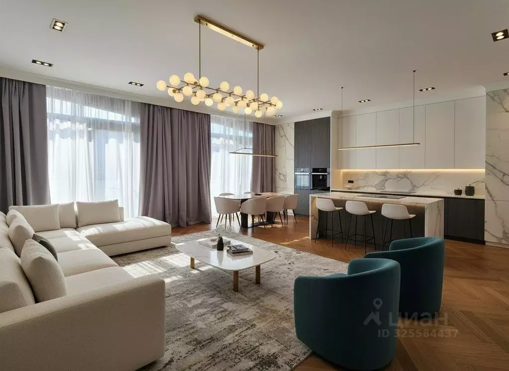 3-к кв. Москва Садовническая ул., 29 (91.0 м) - Фото 1