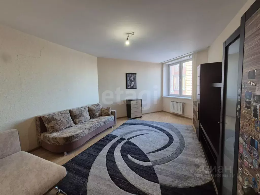 1-к кв. Тульская область, Тула ш. Калужское, 1 (47.0 м) - Фото 1