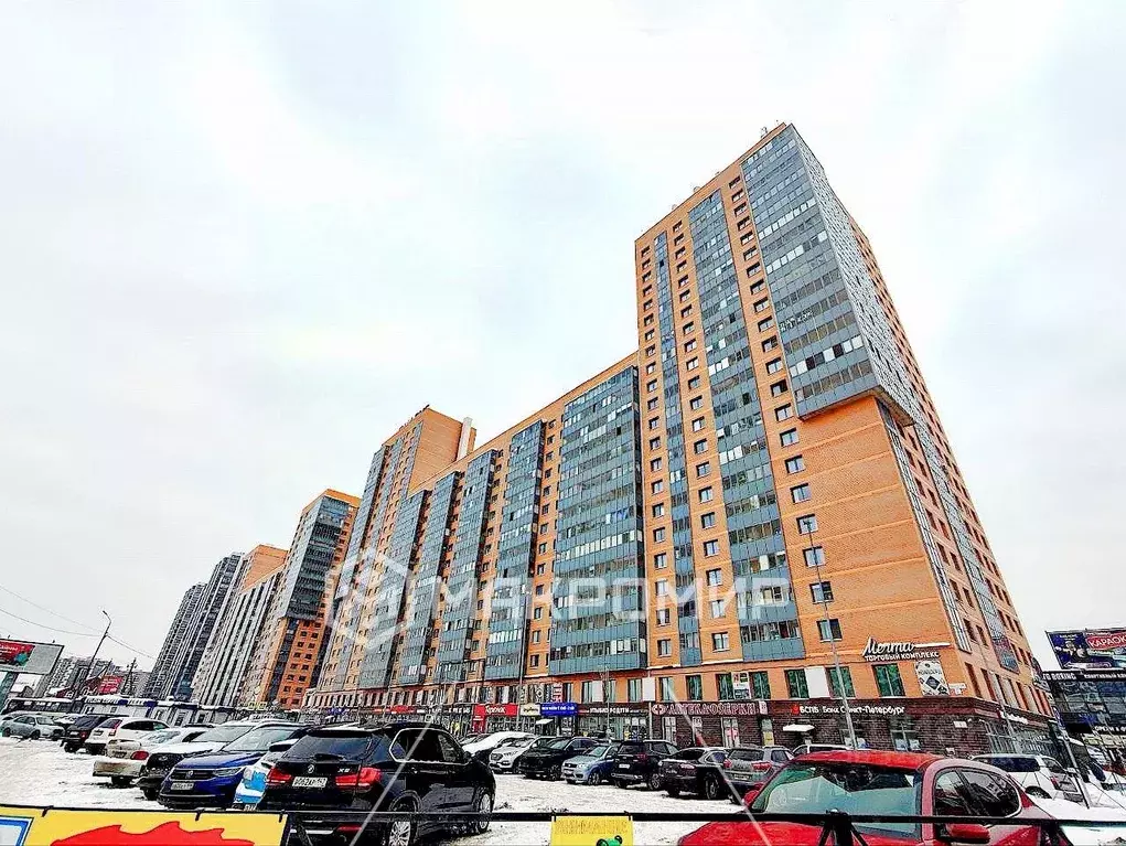 1-к кв. Ленинградская область, Мурино Всеволожский район, пл. ... - Фото 1