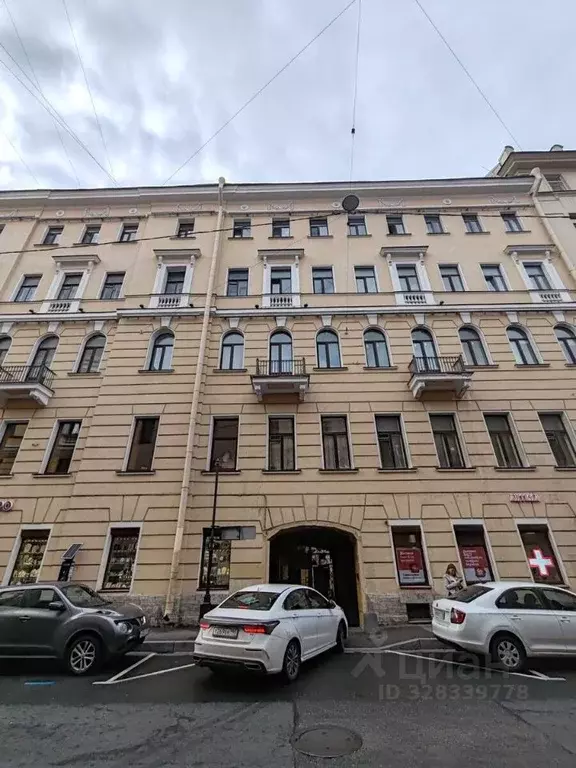 4-к кв. Санкт-Петербург пер. Гривцова, 13/11 (100.1 м) - Фото 1