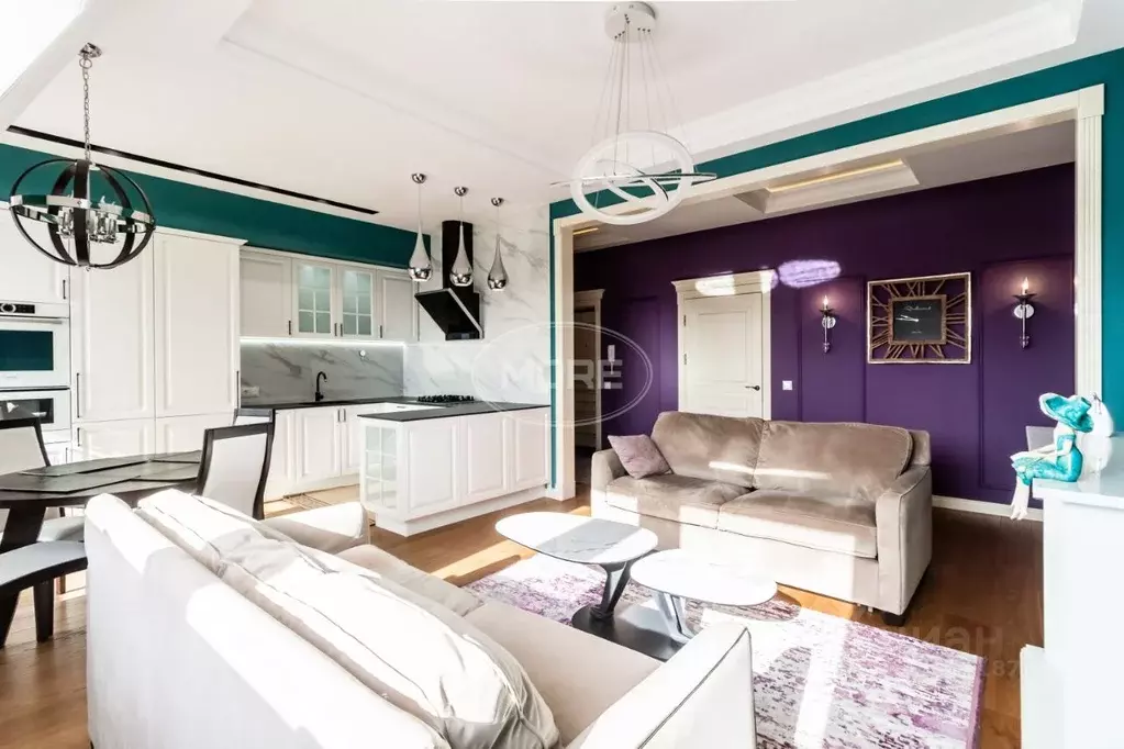 3-к кв. Калининградская область, Зеленоградск Окружная ул., 2А (101.8 ... - Фото 1