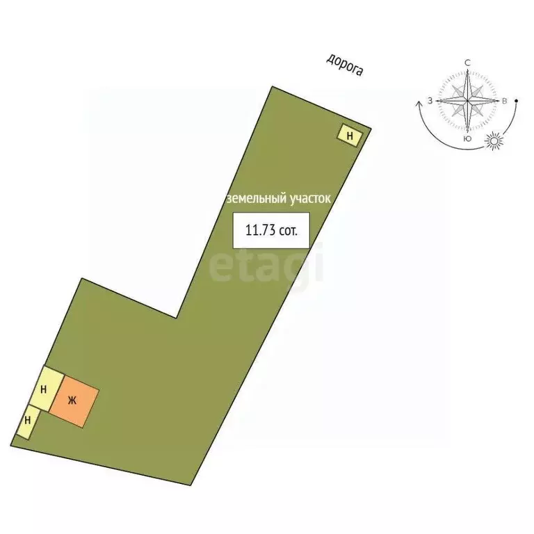 Дом в Вологодская область, д. Дорково  (50 м) - Фото 2