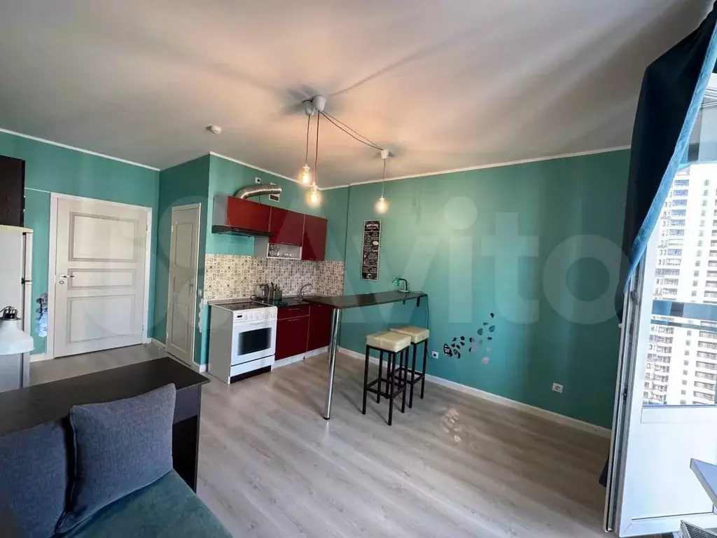 Квартира-студия, 27,3 м, 14/16 эт. - Фото 1