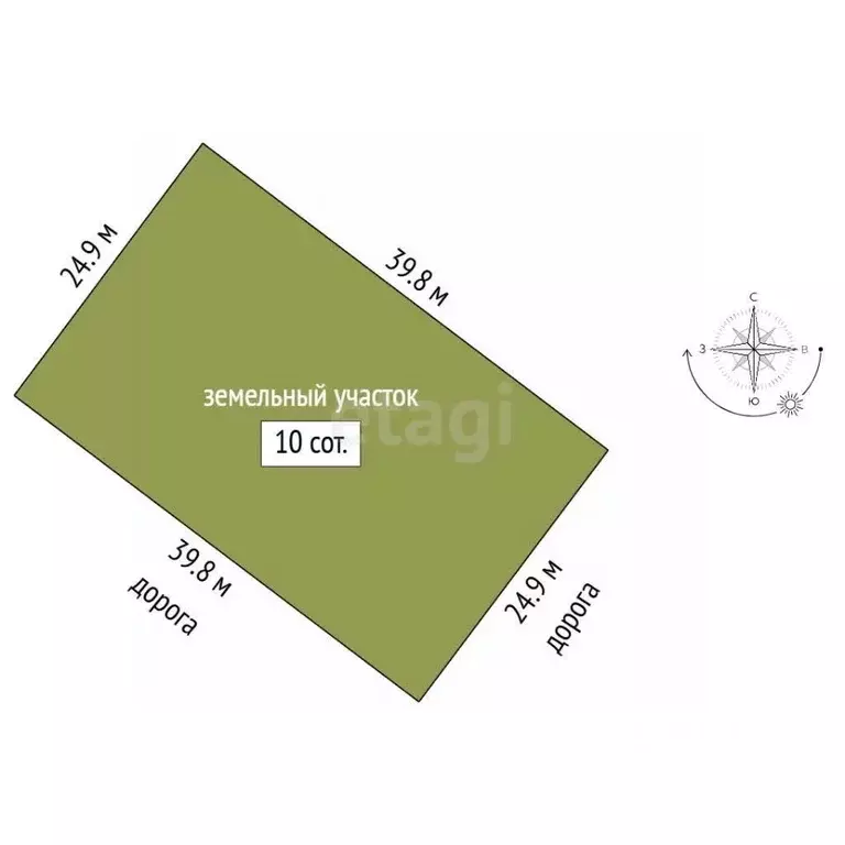 Участок в Татарстан, Менделеевск  (10.0 сот.) - Фото 2