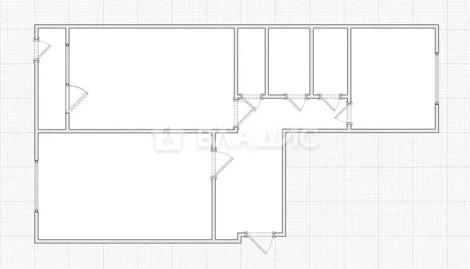 2-к кв. Пензенская область, Пенза Ладожская ул., 35 (53.0 м) - Фото 2