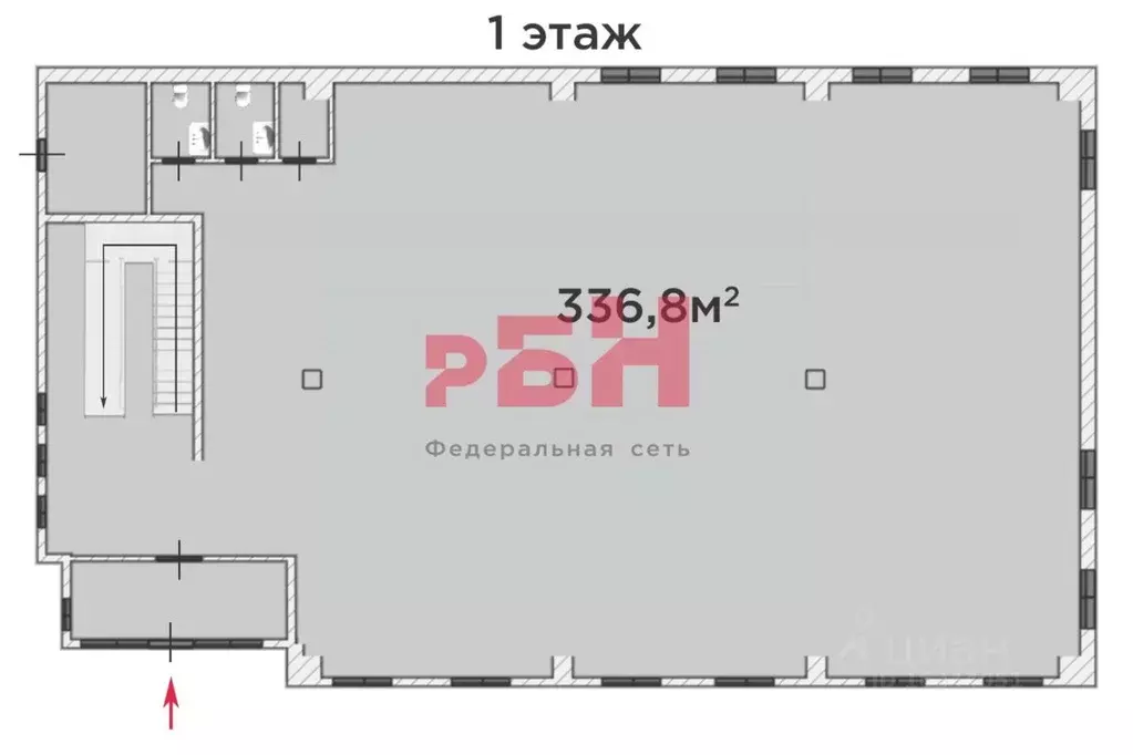 Помещение свободного назначения в Тюменская область, Тюмень ул. ... - Фото 2