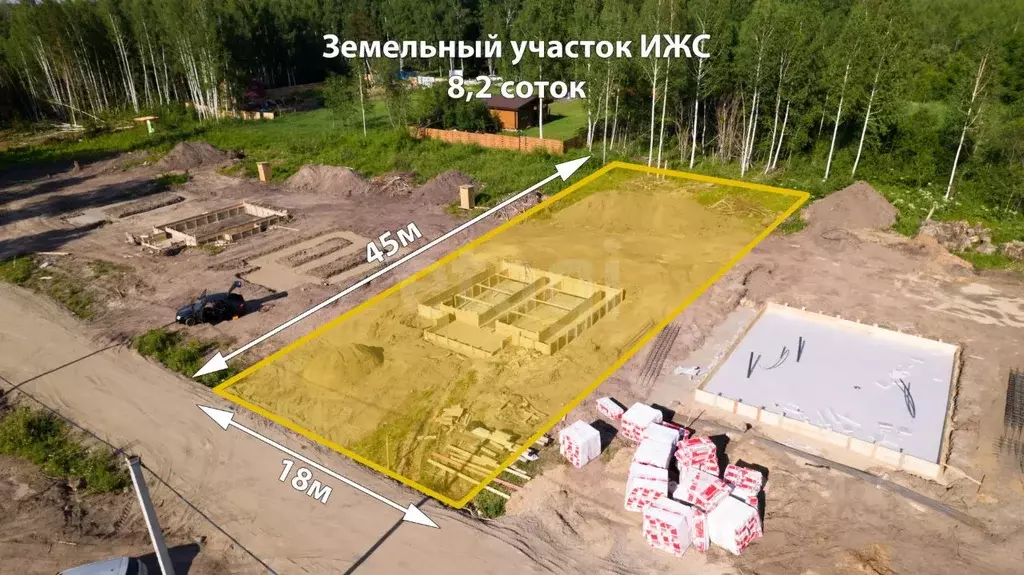 Участок в Томская область, Томск пос. Басандайка,  (14.0 сот.) - Фото 1
