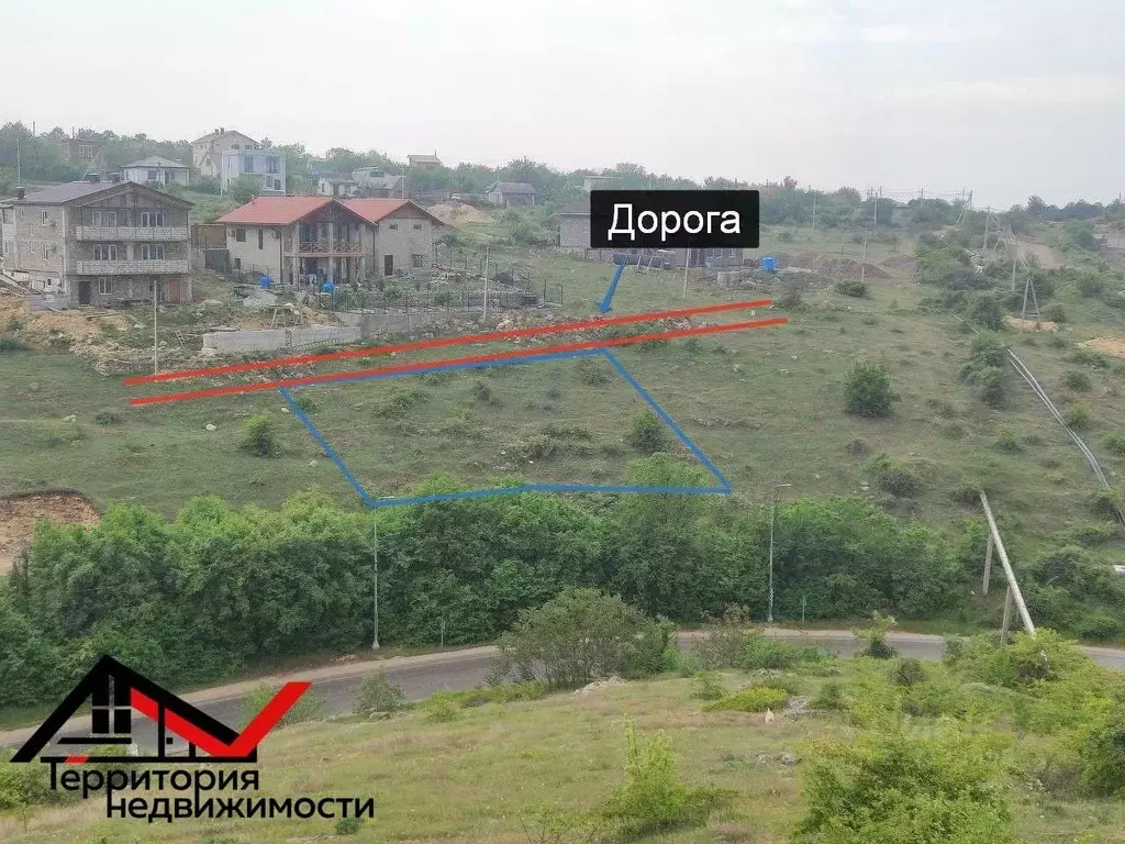 Участок в Севастополь ул. Василия Колодкина (4.5 сот.) - Фото 1