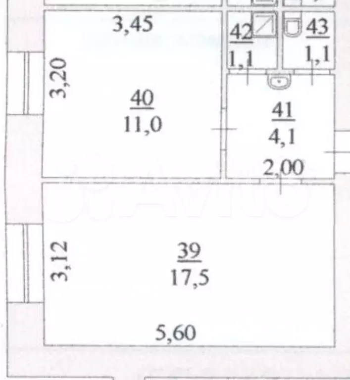 2-к. квартира, 34,8 м, 6/10 эт. - Фото 0