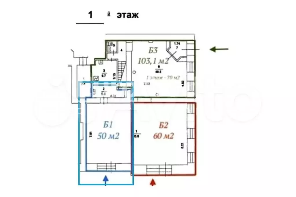 Продам торговое помещение, 55 м - Фото 0