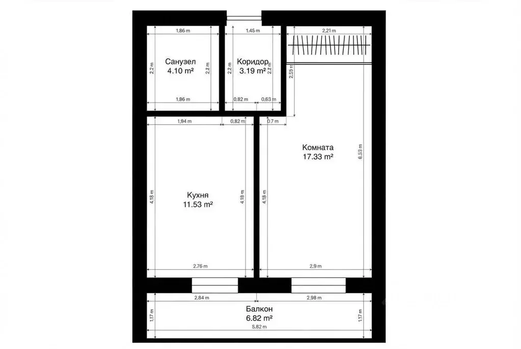 1-к кв. Ярославская область, Ярославский муниципальный округ, пос. ... - Фото 2