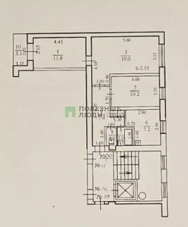 3-к кв. Краснодарский край, Новороссийск ул. Леднева, 2 (59.0 м) - Фото 2