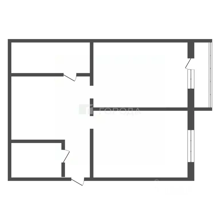 1-к кв. Алтайский край, Барнаул Приречная ул., 2А (40.0 м) - Фото 2
