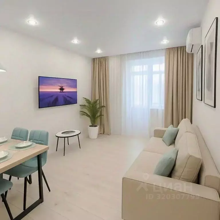 1-к кв. Крым, Симферополь пер. Мраморный, 36 (42.0 м) - Фото 2