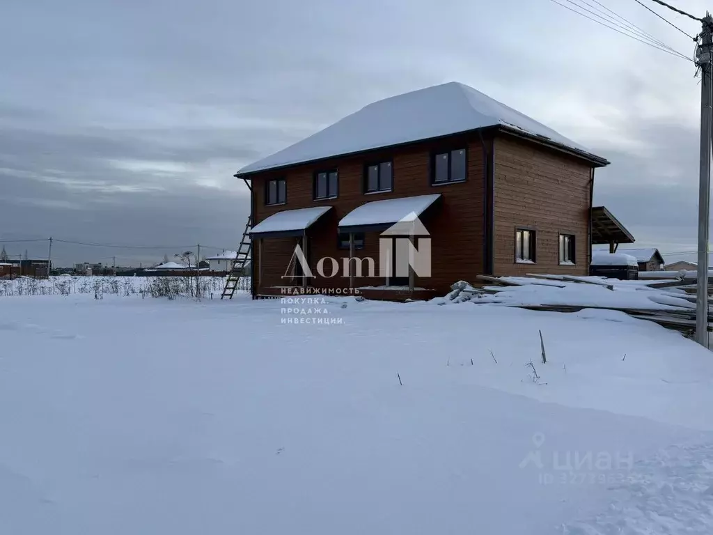 Коттедж в Ленинградская область, Тосненский район, Федоровское ... - Фото 1