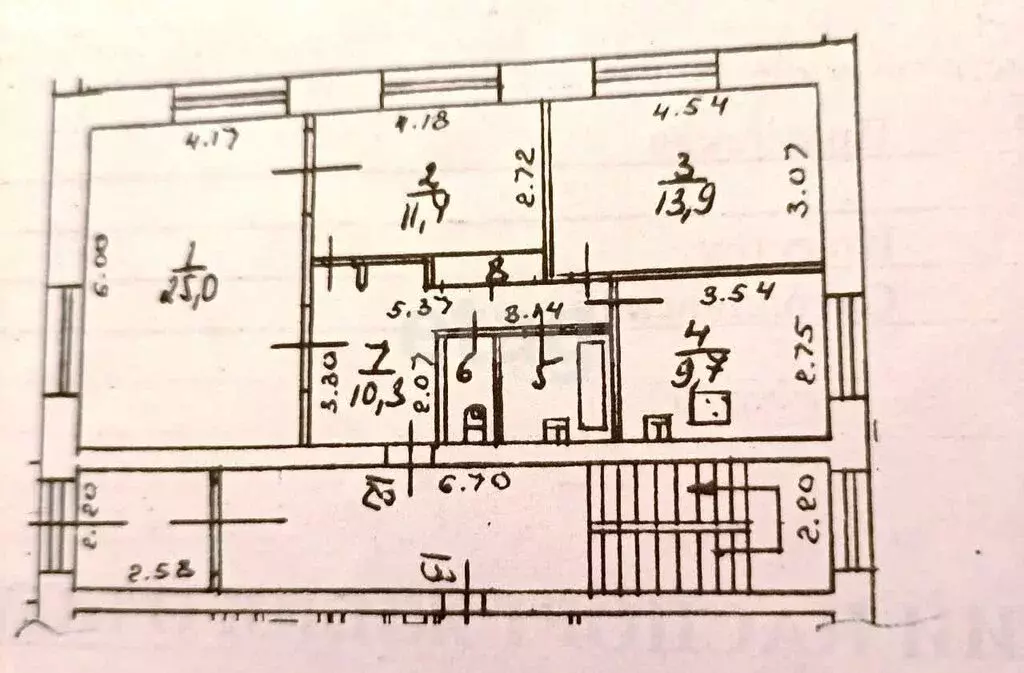 3-комнатная квартира: Иркутск, улица Лермонтова, 295Б (76 м) - Фото 1