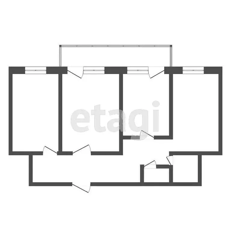 3-комнатная квартира: Улан-Удэ, улица Бау Ямпилова, 5А (83.2 м) - Фото 1