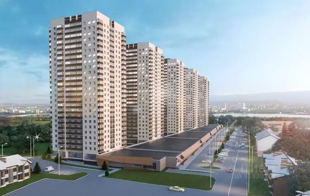 1-к кв. Красноярский край, Красноярск Дудинская ул. (40.8 м) - Фото 1