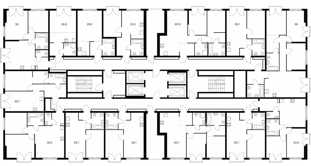 1-к кв. Москва Барклая 6 жилой комплекс, к7 (35.3 м) - Фото 1