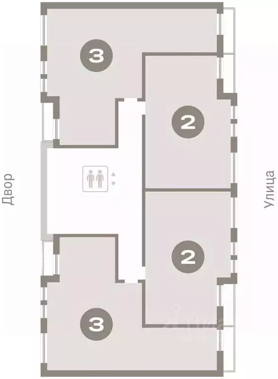 3-к кв. Тюменская область, Тюмень ул. Республики, 205к1 (78.41 м) - Фото 1