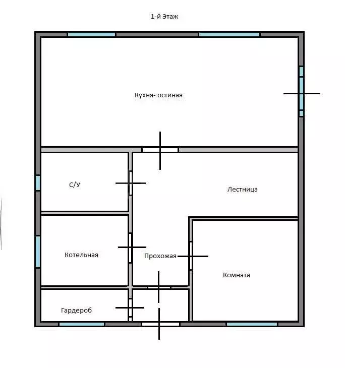 Дом в село Малые Кабаны, улица Наумова (126.3 м) - Фото 1