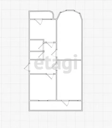 3-к кв. Костромская область, Кострома ул. Евгения Ермакова, 9 (99.4 м) - Фото 2