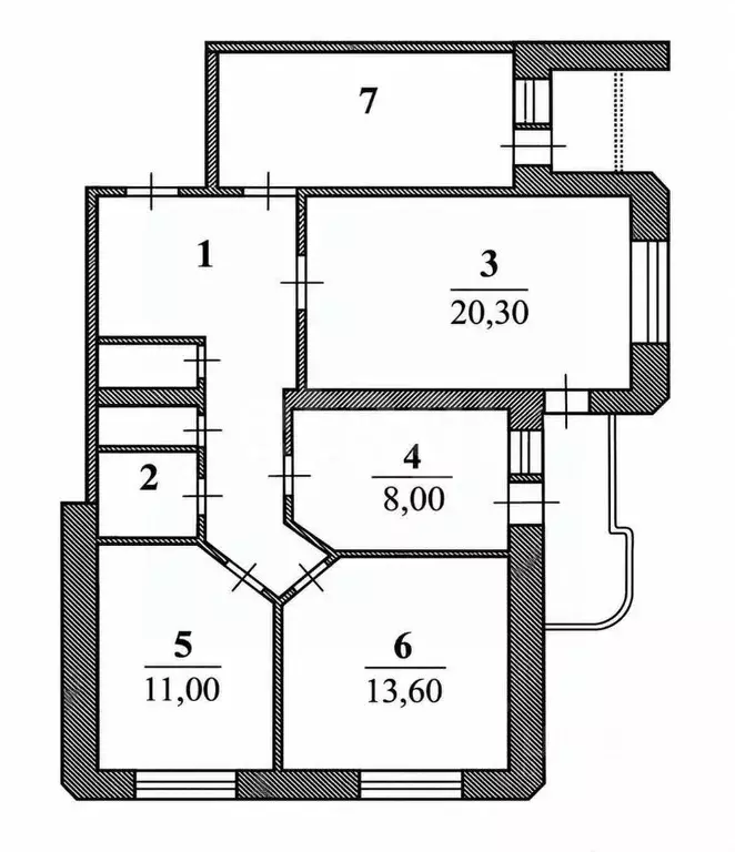 4-к кв. Чувашия, Чебоксары ул. Ленинского Комсомола, 88/87 (90.5 м) - Фото 2