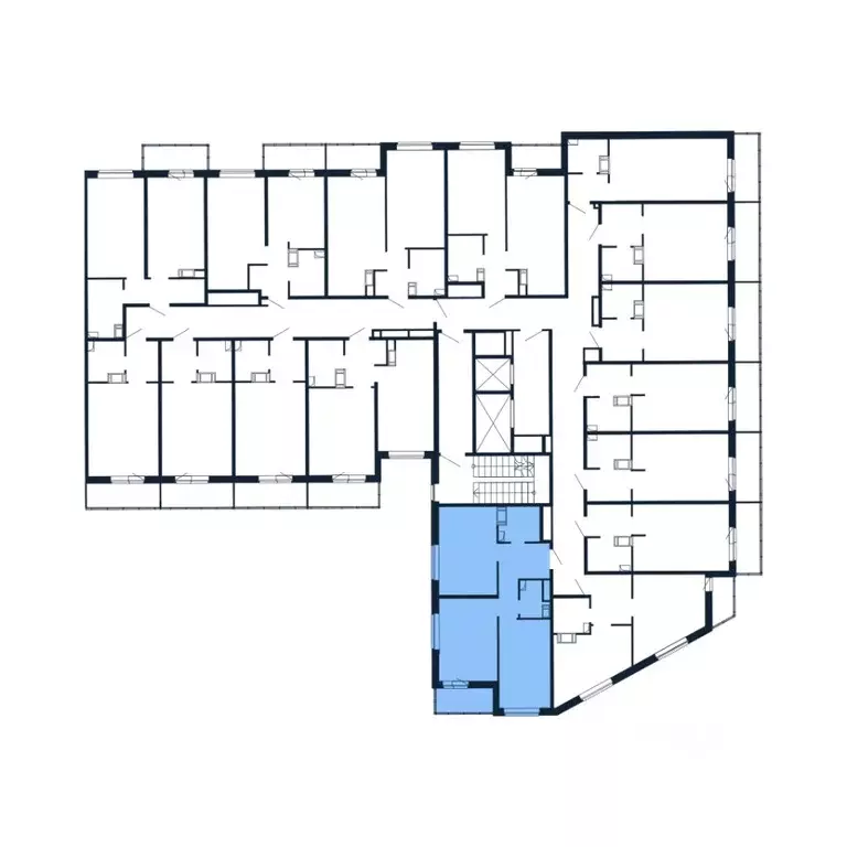 2-к кв. Ленинградская область, Мурино Всеволожский район, просп. ... - Фото 2