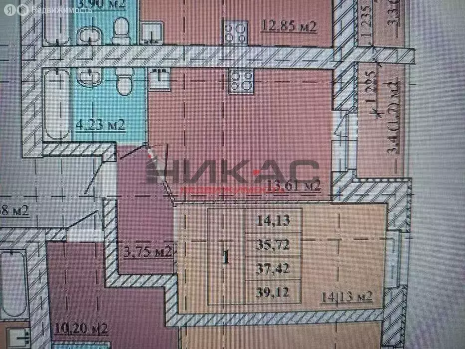 1-комнатная квартира: Ярославль, Старая Костромская улица, 3 (39 м) - Фото 1