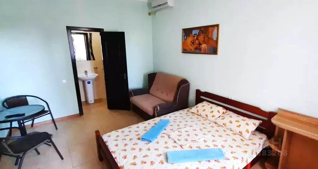 Комната Крым, Алупка ул. Имени Олега Кошевого, 5Б - Фото 1