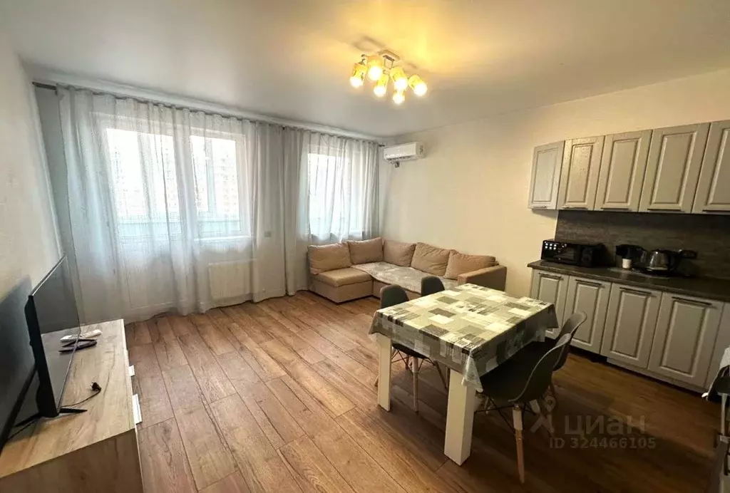 2-к кв. Краснодарский край, Краснодар ул. Героя Пешкова, 14к2 (68.0 м) - Фото 1