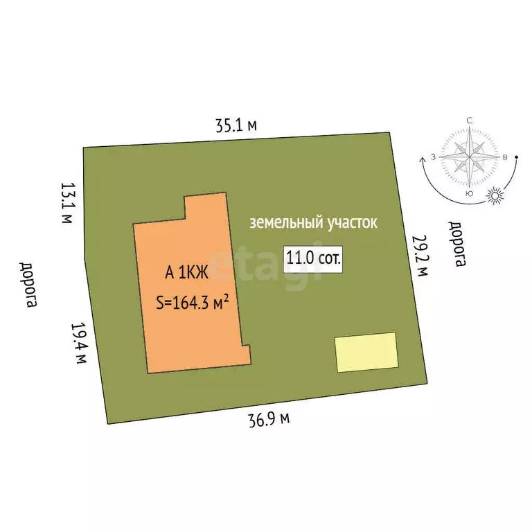 Дом в Каменка, Ирбитская улица (164.3 м) - Фото 2