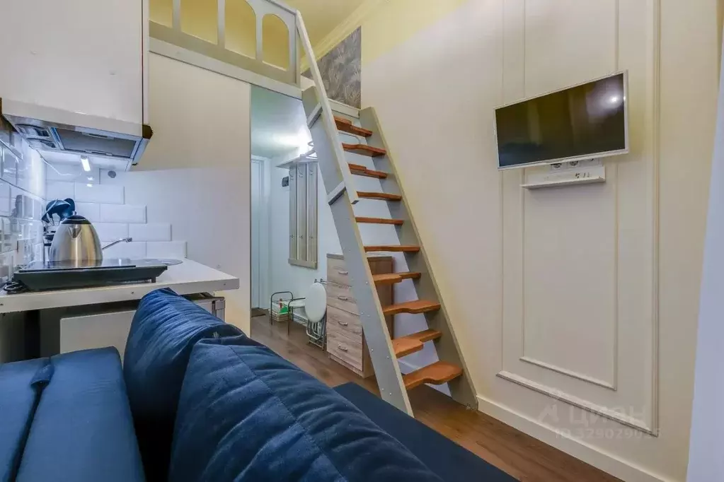 Студия Москва Сеченовский пер., 5 (19.0 м) - Фото 1