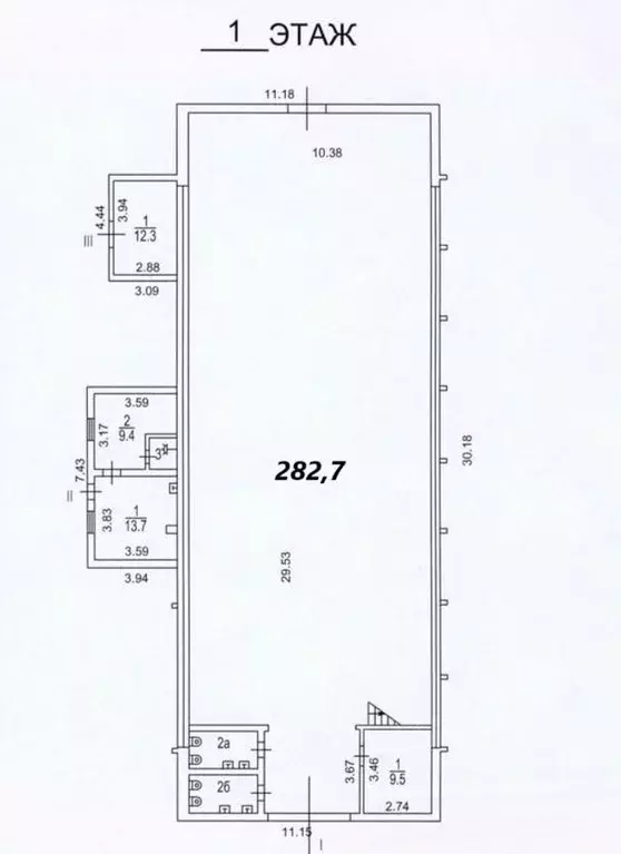 Помещение свободного назначения в Москва ул. Искры, 8с37 (375 м) - Фото 1