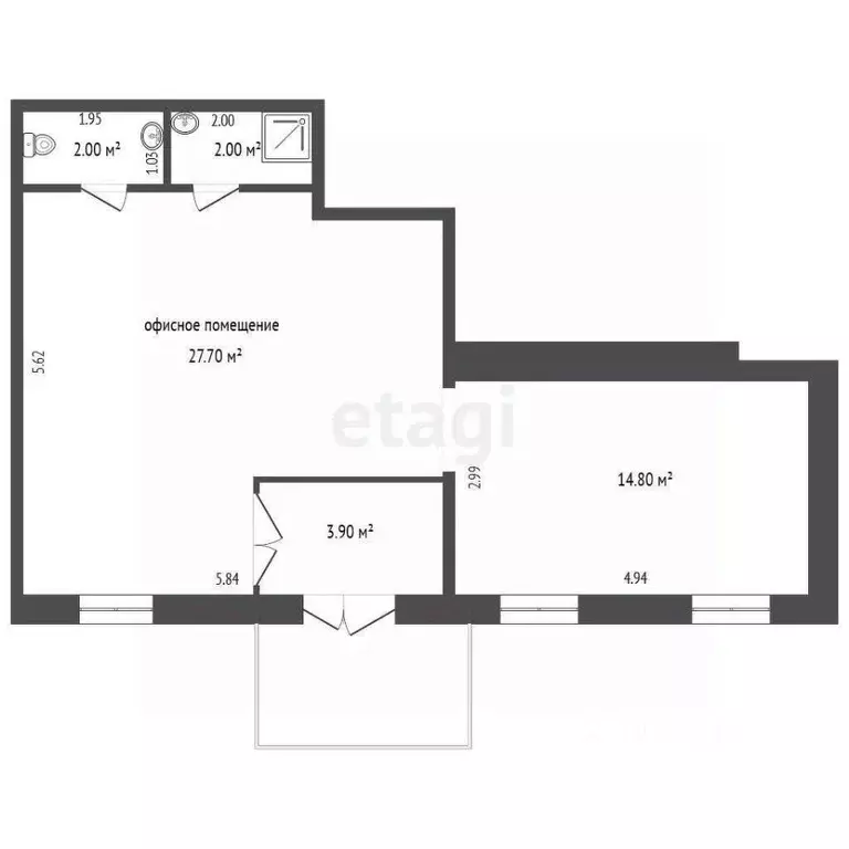 Помещение свободного назначения в Тюменская область, Тюмень ул. Героев ... - Фото 2