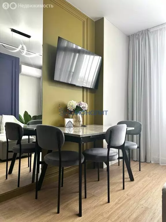 1-комнатная квартира: Нижний Новгород, улица Владимира Высоцкого, 1 ... - Фото 0