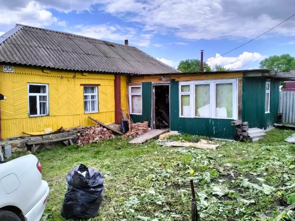 Дом в Курская область, Советский район, Кшенский рп Садовая ул., 55 ... - Фото 1