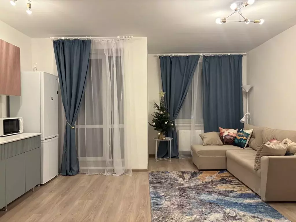 Студия Ленинградская область, Всеволожский район, пос. Бугры ул. ... - Фото 1