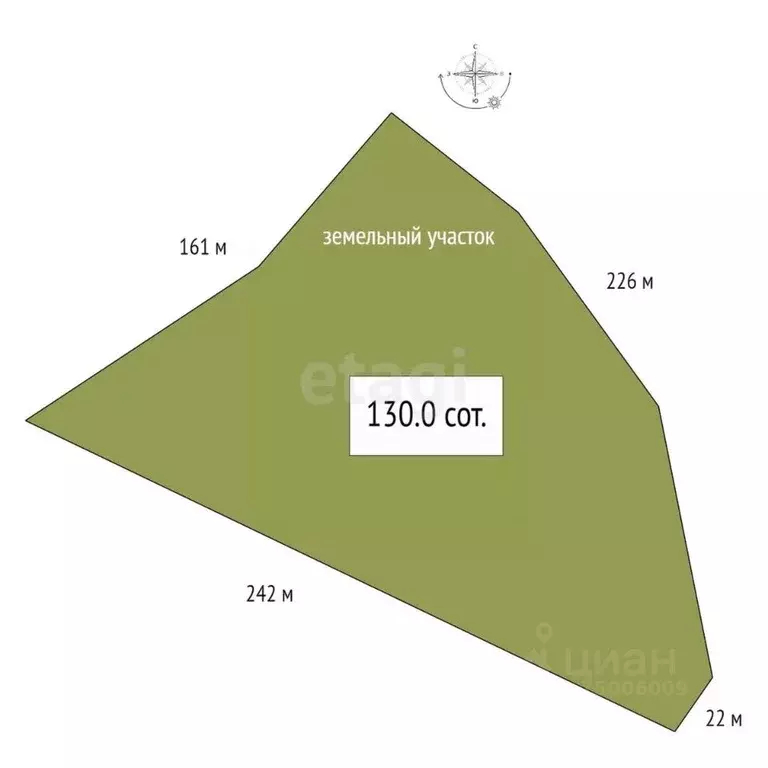 Участок в Алтай, Кош-Агачский район, с. Чаган-Узун  (130.0 сот.) - Фото 2