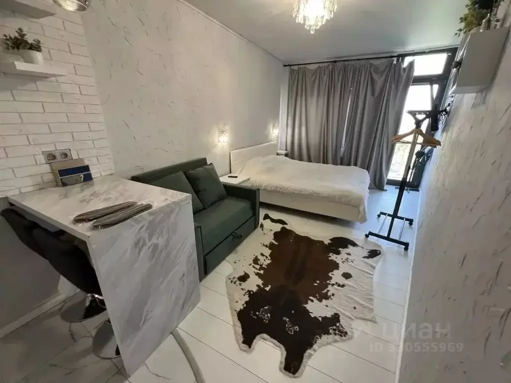 Студия Москва Новоостаповская ул., 20 (22.0 м) - Фото 1