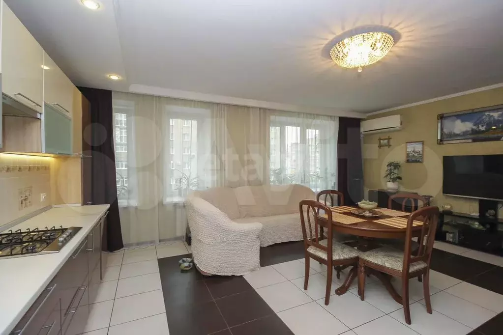 3-к. квартира, 89,1 м, 3/8 эт. - Фото 1